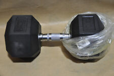 PB Strong Hexhantel hexagon 30kg gummiert Kurzhantel