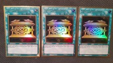 3x Goldener / Gold Sarkophag