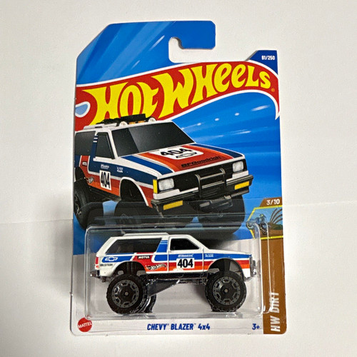 Hot wheels chevy blazer 4x4 - hot, hw