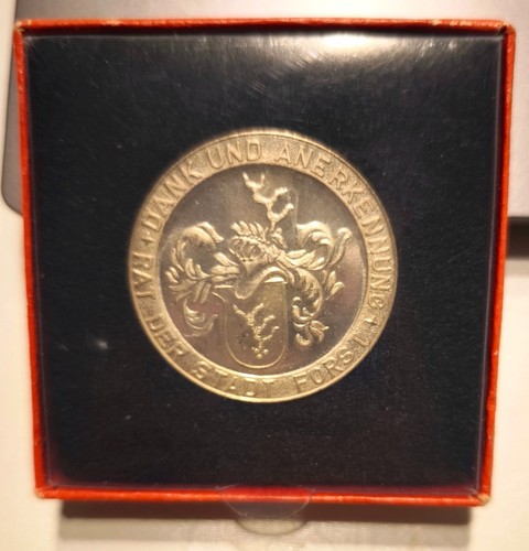 Ddr medaille dank - ddr-medaille, "dank
