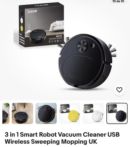 New usb sweeping robot vacuum - new,