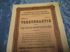 Dokument , historisch , Aktie