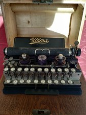 Sehr seltene antike Ultima  Index- Kleinschreibmaschine