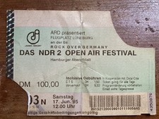 Das NDR2 Open Air Festival 1995-06-17, Flugplatz Lüneburg