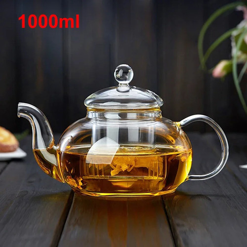 1000ml glas teekanne - glas,
