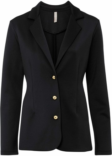 Blazer mit goldfarbenen