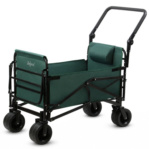 Bollerwagen mit liegefunktion - mit,