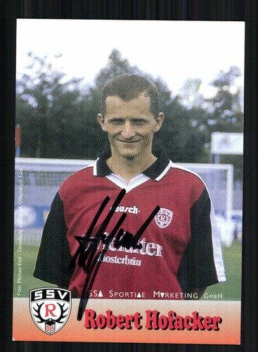 Robert hofacker autogrammkarte - hofacker,