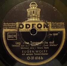 SCHELLACK Eugen Wolff Und Sein