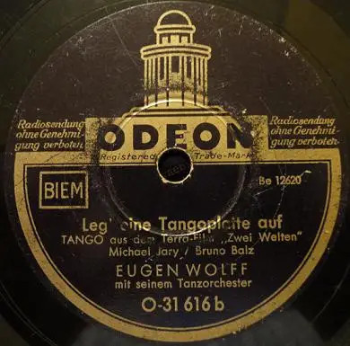 Schellack eugen wolff - schellack, sein