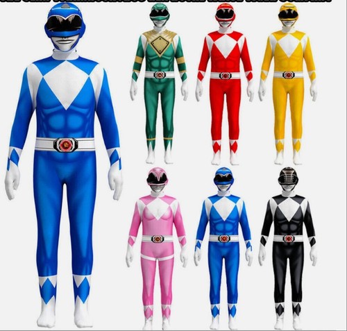 Rot power rangers kostüm - rangers,