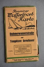 Gewässerkarte Dahme Teupitz