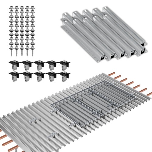 Montagesystem für trapezblech - für,