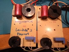 Magnat Lambda 3 Magnasphere Zwei Frequenzweichen, Terminals ok!