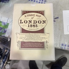 A Street Map of London, 1843