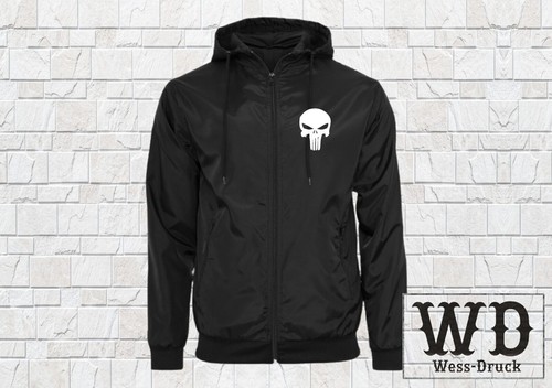 Herren punisher regenjacke - punisher,