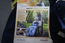 Orgaterm Schlupfsack Webpelz marine Senior Gr.6 XXL wasserdicht Neu!