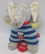SIGIKID ELEFANT STOFFTIER FROTTEE SPIELUHR 48800 LOLO LOMBARDO