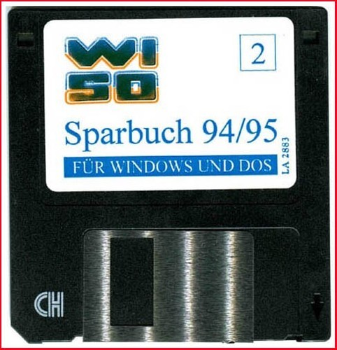 Diskette wiso sparbuch 94 - wiso,