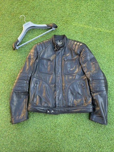 Belstaff weybridge lederjacke - weybridge,