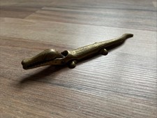 Nussknacker Messing Krokodil