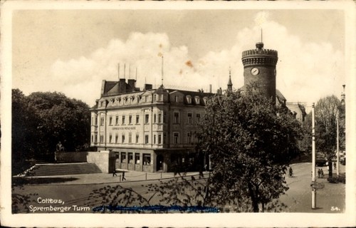 Cottbus der - ak,