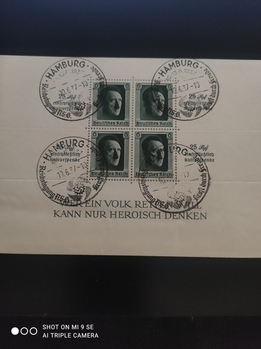 Deutsches reich block - reich, von