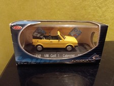 VW Golf Cabriolet 1 In Gelb  1/43 1:43 Modell Modellauto Von SOLIDO