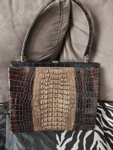 Kroko optik handtasche - kroko-optik,