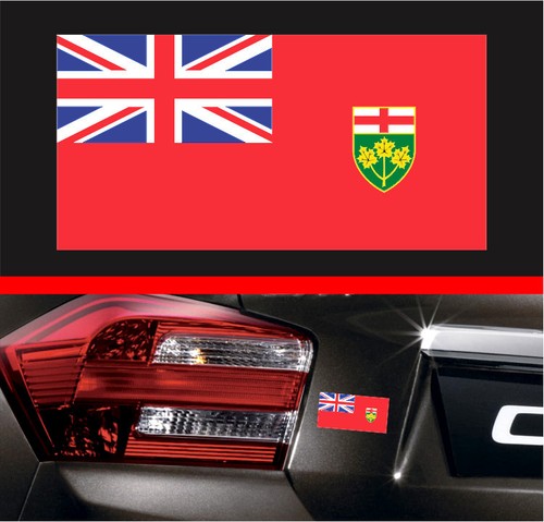 Ontario canada flag - flag, vinyl