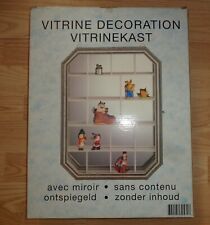Neuer, schöner Setzkasten verspiegelt Vitrine 41 x 31 cm