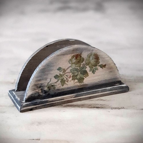 Vintage serviettenhalter - vintage,