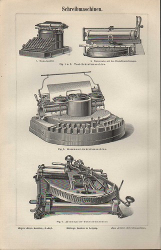 Lithografie 1896