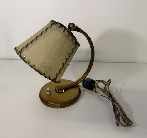 Vintage tischlampe metall - vintage,