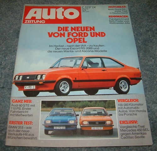 Auto zeitung audi 80 - zeitung, 18/75