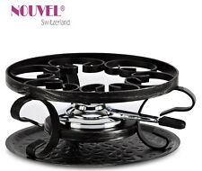 Fondue-Rechaud Professional Nouvel Swiss Schmiedeeisen mit ø 9,5cm Pastenbrenner