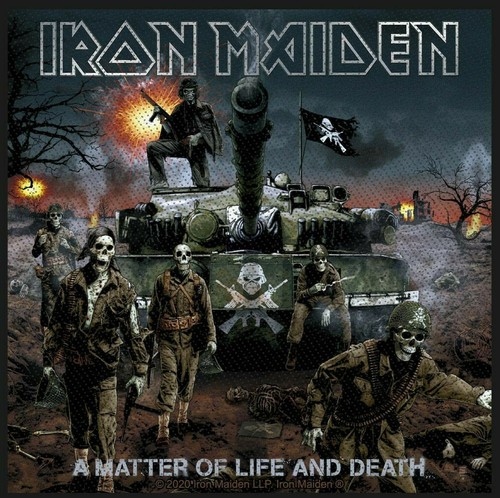 Iron maiden patch - iron,