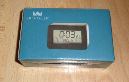 Lcd funkwecker reisewecker mit - lcd,