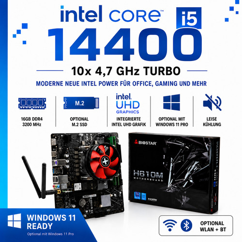 Bundle intel 14400 10x - i5,