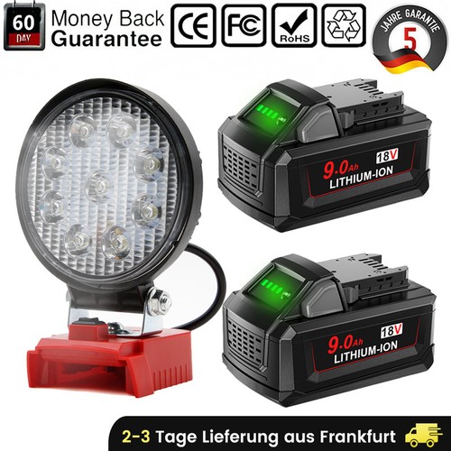 Für milwaukee m18 0ah - m18, 8,0ah