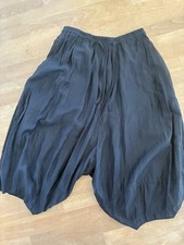 Rundholz Sommerhose Schwarz M