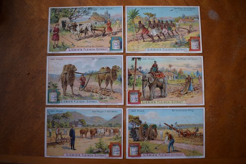 Liebig sammelbilder der pflug - der,
