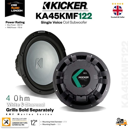 Kicker ka45kmf122 marine - kicker, 12"