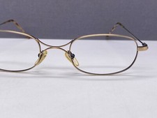 Cil Steel Brille Herren Schubert Rund oval gold vintage bronze 80er X steg
