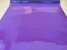 Qualitäts - Bügelfolie Bespannfolie Transparent LILA 1,00 x 0,64 m 