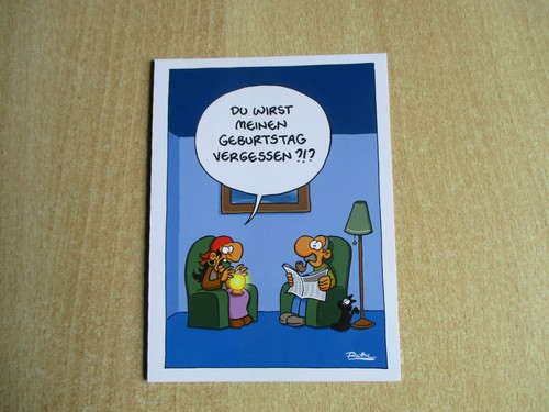 Geburtstagskarte mit