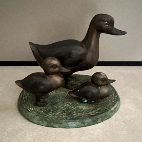 Dekofigur entenfamilie ente - entenfamilie,
