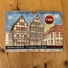 12 Aquarelle von Erfurt