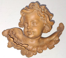 Holzfigur geschnitzt, Putte