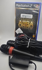 Playstation 2 PS2 Original Singstar Mikrofone + SingStar Abba / Mic Micro